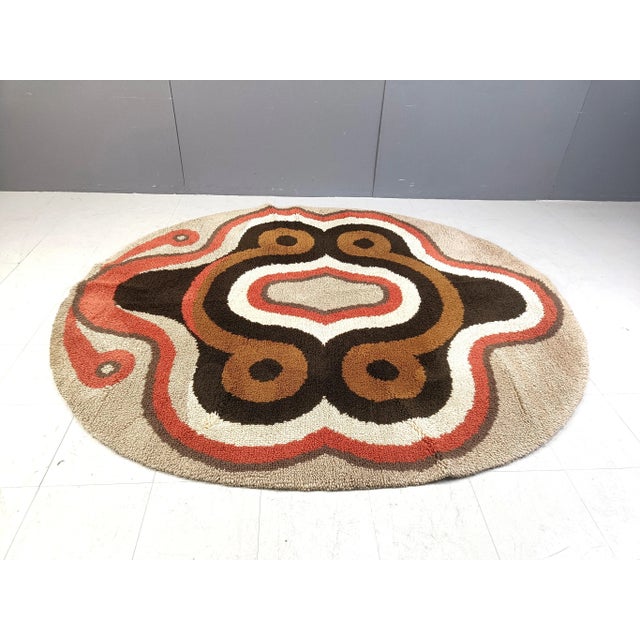 1970s Large Modernist Rug, 1970s For Sale - Image 5 of 7