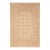 Shabby Chic Tan/Red Wool Rug - 6'2'' X 9'3'' For Sale