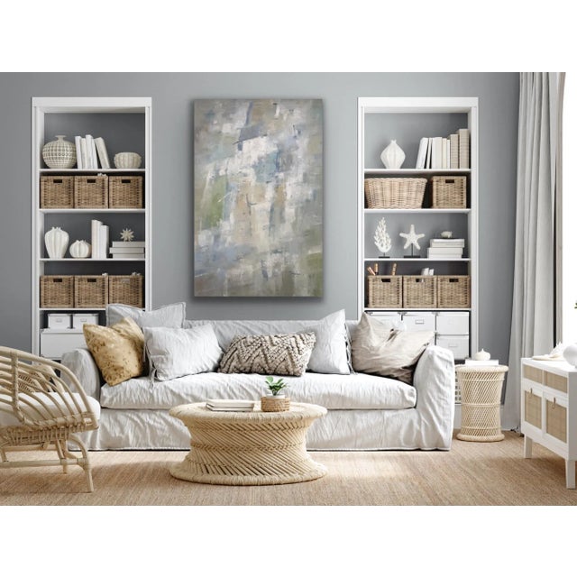 Contemporary Abstract Original Oil Painting For Sale - Image 4 of 12