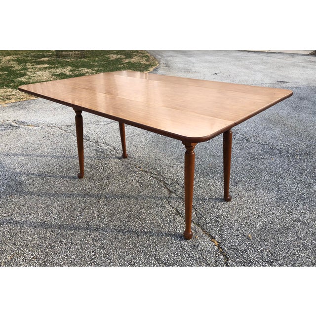MidCentury Modern Retro Formica Top Drop Leaf Table Chairish
