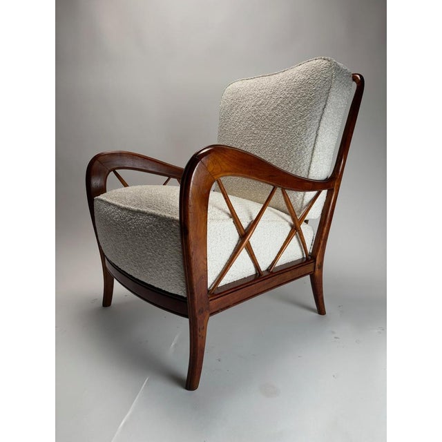 Mid-Century Modern Italian Lounge Chair by Paolo Buffa, 1950s For Sale - Image 14 of 15