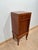 Biedermeier Pillar Cabinet in Cherry Veneer, 1820 For Sale - Image 4 of 18