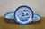 46 Pc Vintage Chinese Export Canton Blue & White Porcelain Pagoda Dinnerware Set For Sale - Image 10 of 15