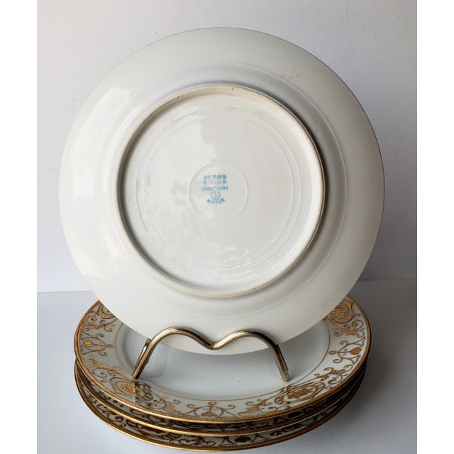Vintage Noritake Salad Plates- Set of 4 For Sale - Image 9 of 9