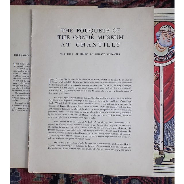 Vintage Mid 20th C. Ltd. Edition Verve Art Journal Book of Hours Lithographs - Set of 6 For Sale - Image 9 of 11