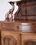 Wood Antique Mahogany Cabinet with Decorative Carvings, 1880s For Sale - Image 7 of 18