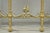 Antique Gothic Revival Oscar Bach Style Figural Bronze & Onyx Gold Console Table For Sale - Image 13 of 16