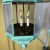 Vintage Solid Brass & Verdigris Patina Outdoor/Indoor Lantern For Sale - Image 15 of 16