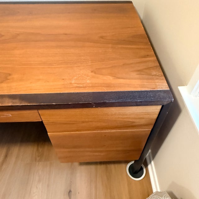 Harvey Probber Mid Century Harvey Probber Executive Desk For Sale - Image 4 of 10