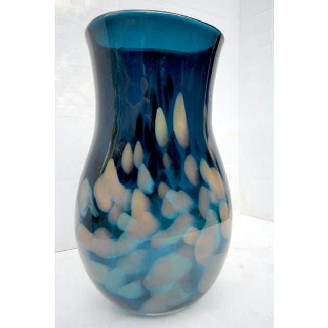 2008 Signed Dale Chihuly Studio Edition "Macchia" Art Glass Vase For Sale - Image 14 of 18