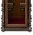 Magnificent portuguese oratory 18th century made of chestnut wood with carvings. Architectural design with carved,...