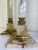 1970s Onyx and Brass Table Lamps in the style of Empire, 1970s, Set of 2 For Sale - Image 5 of 14