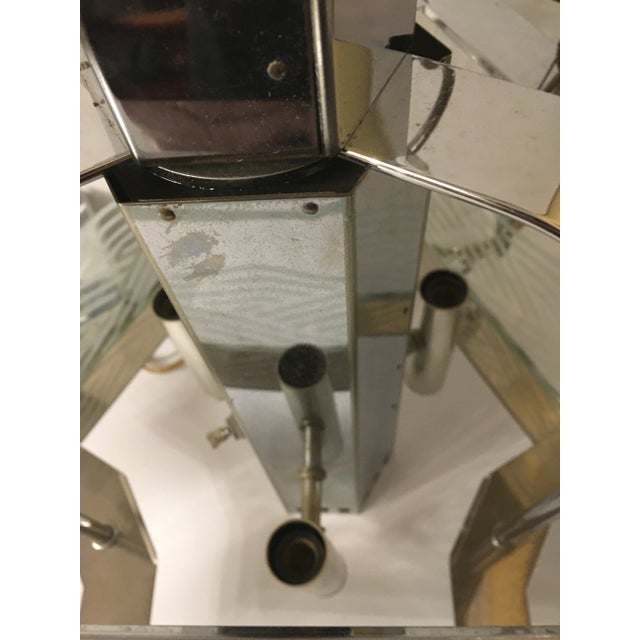 Metal 1980s Pendant Fixture Frederick Raymond 1985 For Sale - Image 7 of 10