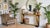 Contemporary Hand-Painted Tiger Console Table 1990s For Sale - Image 3 of 3