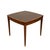 Brown Vintage Old Colony Beacon Hill Walnut & Leather Games Table W/ Hidden Drink Holders For Sale - Image 8 of 14