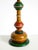 , Large 1980s Table Lamp Made of Colorful Stained Pine Wood For Sale - Image 4 of 18