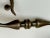 Brass Pair of Vintage Wall Sconces: Very Large Antiqued Brass Wall Sconces, Paul Ferrante For Sale - Image 8 of 11