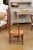 Brown Late 19th Century French Cherry Wood Armchair with Rush Seat and Sheaf Back For Sale - Image 8 of 13
