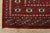 Bokhara Rug 4’8” X 6’1” Red Wool Tribal Hand-Knotted Oriental Carpet For Sale - Image 9 of 12