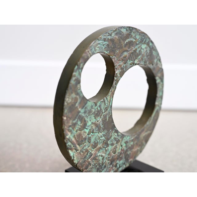 Mid-Century Modern Vintage Bronze Sculpture by Gordon Hammond Smith For Sale - Image 3 of 7