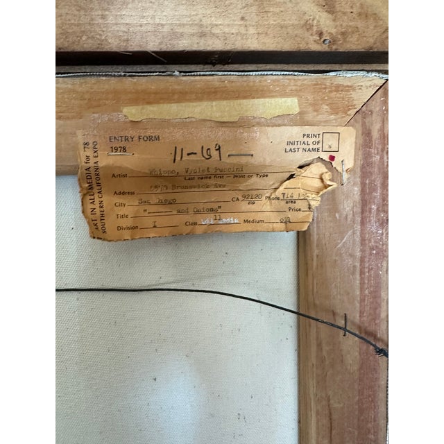 Purple Onion Kitchen Painting Still Life For Sale - Image 8 of 11