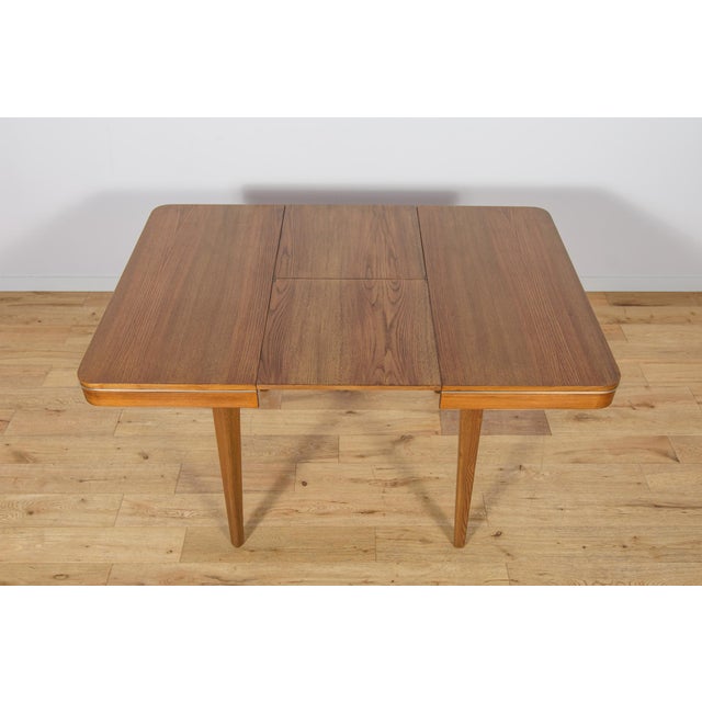 Dining Table by Bohumil Landsman for Jitona, Czechoslovakia, 1960s For Sale - Image 12 of 18