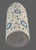Vintage Pottery Blue & White Hand Painted Floral 17.5'' Tall Floor Table Vase For Sale - Image 12 of 13
