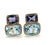 Christina Addison Yellow Gold Zircon Mini Emerald Cut Ring For Sale - Image 10 of 12