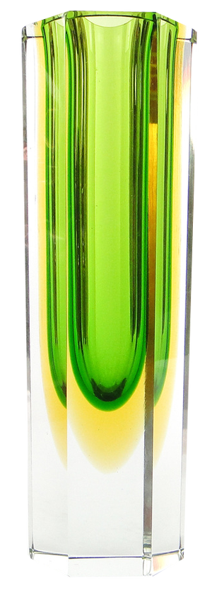 Italian Vase in Murano Glass from Mandruzzato, 1950s