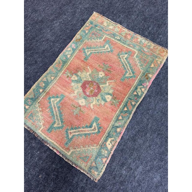 Early 21st Century Turkish Yastik Rug 1'9" x 2'8" For Sale - Image 5 of 5