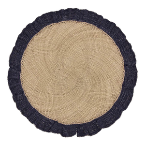 Johanna Ortiz Deep Navy Orpua Placemat, Set of 2