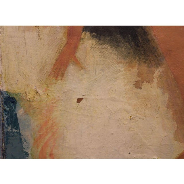 Victor Karnauh, A Game, Oil on Canvas For Sale - Image 9 of 12