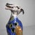 Blue Sculptural Ceramic Mythical Jackal by Gennaro Condurso, Italy, 2010s For Sale - Image 8 of 15