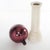 Glass Glass Garden Gazing Globe on Pottery Pedestal 20thC For Sale - Image 7 of 9