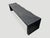 Andrianna Shamaris Impressive Long Charred Wave Bench For Sale - Image 17 of 18