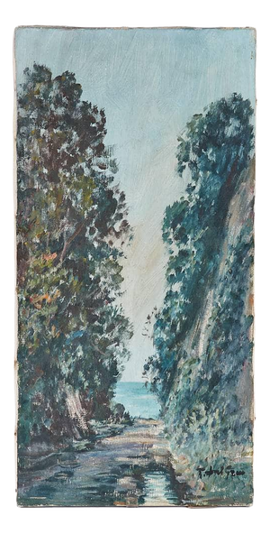 Del Greco, Seascape, 2000s, Oil on Canvas
