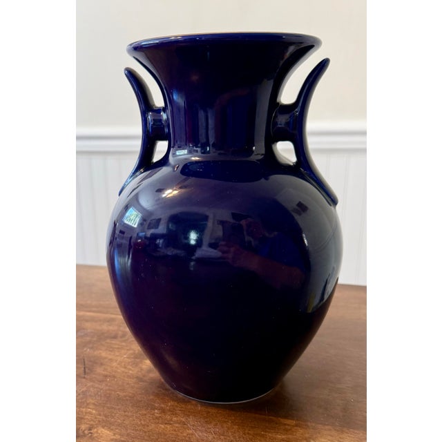 Mid 20th Century Japanese Ceramic Floral Vase For Sale - Image 6 of 12