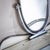 Silver Wall-mounted Vanity Console with Mirror by Gio Ponti, Italy, 1930s For Sale - Image 8 of 11