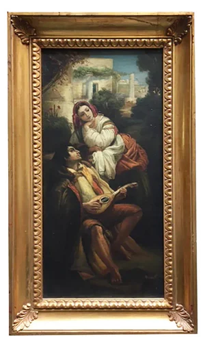 Pietro Colonna, Serenade, 21st Century, Oil on Canvas