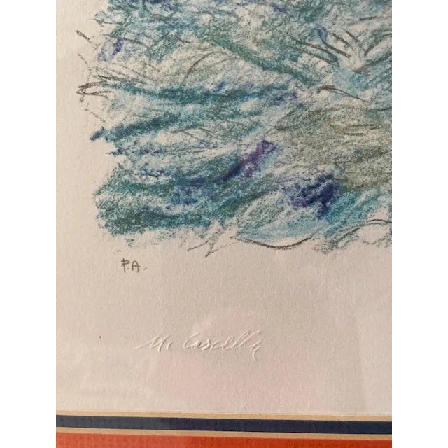 Italian Pastel Colored Italian Lithograph For Sale - Image 3 of 8