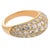 1990s Vintage 2.40 Carat Diamond 18k Yellow Gold Dome Ring, Size 7 For Sale - Image 5 of 5