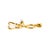 Modern 18k Yellow and White Gold Stethoscope Charm Pendant For Sale - Image 3 of 8
