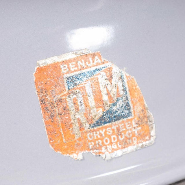 Industrial Enamelled Pendant Lamp from Benjamin, 1950s For Sale - Image 6 of 12