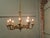 Large French Gilded Brass Chandelier, 1970 For Sale - Image 4 of 8