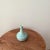 Antique Light Blue Glazed Ceramic Spirals Pattern Vase For Sale - Image 10 of 13