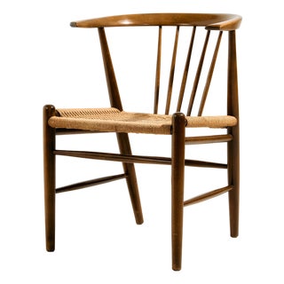 Beech 24GT Chair by Illum Wikkelsø for Niels Eilersen, 1960s For Sale