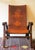 Teak and Tooled Leather Folding Chair by Angel I. Pazmino for Muebles De Estilo, Ecuador, 1970s For Sale - Image 17 of 17