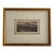 Antique Engraving of Eisenach, Germany, Framed For Sale
