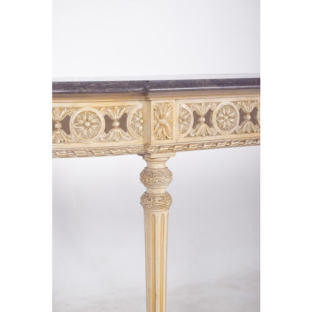 French Credenza with Marble Top For Sale - Image 5 of 9