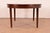 Baker Furniture Style Antique French Regency Louis XVI Mahogany Extension Dining Table, Newly Refinished For Sale - Image 12 of 13